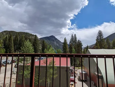 Balcony mountain view