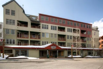 Silver Mill building in winter