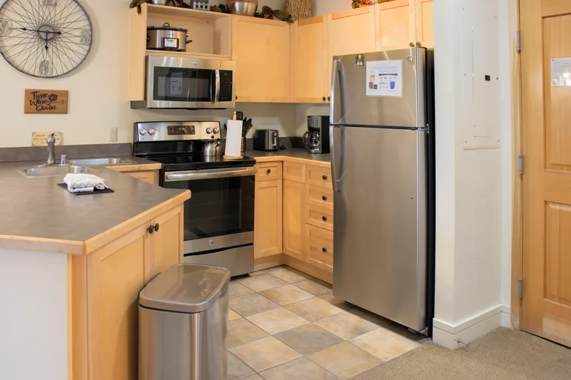 Fully equipped kitchen